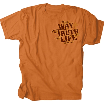 Way Truth Life Christian T Shirt