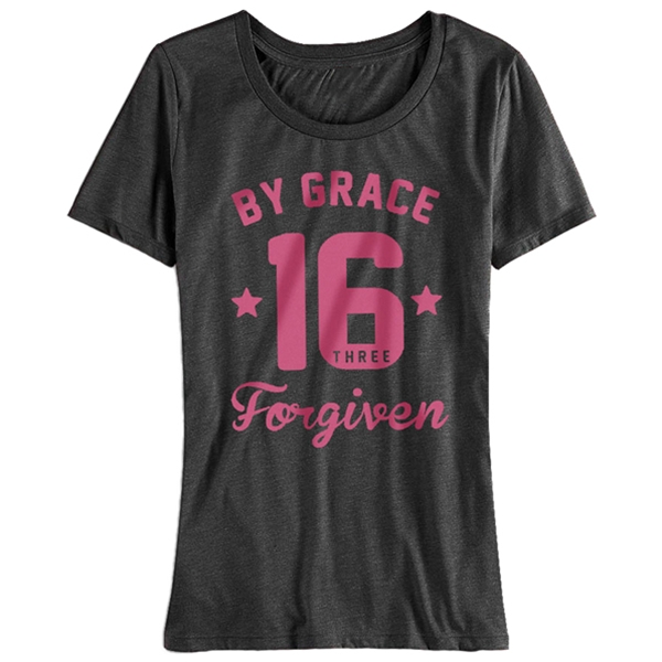 By Grace Forgiven John 3:16 T-Shirt