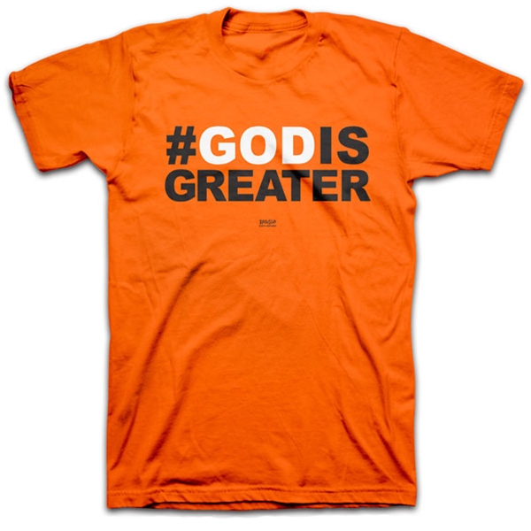 god is a designer shirt