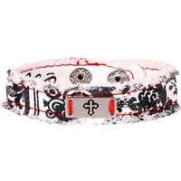 Christian Black White Cross Bracelet
