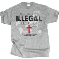 This Shirt Is Illegal In Many Nations T Shirt