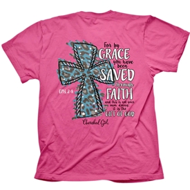 Grace Through Faith Cross Christian T-Shirt