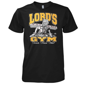 Lord's Gym Black Christian T-Shirt