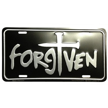 Forgiven Christian License Plate
