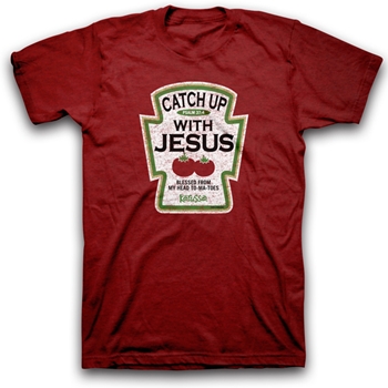 Catch Up With Jesus Christian T-Shirt