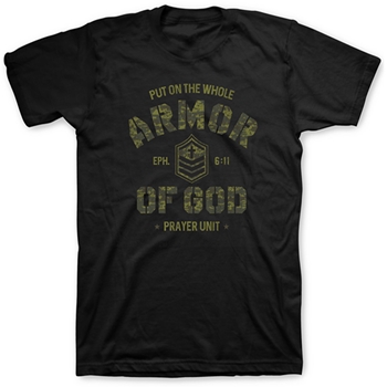 Armor Of God Camo Christian T Shirt