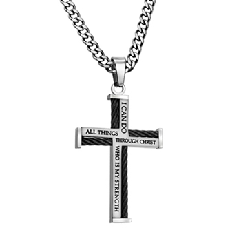 I Can Do All Things Through Christ Christian Necklace