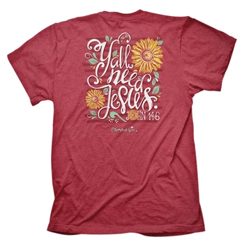 All things through Christ Philippians NEW Cherished Girl Faith Family T-shirt 