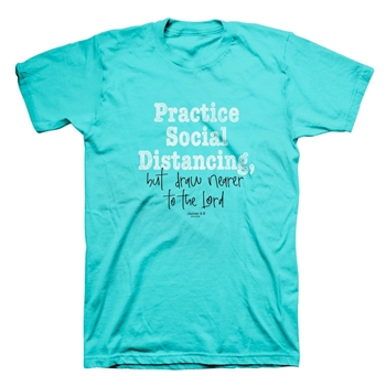 Practice Social Distancing Christian T-Shirt