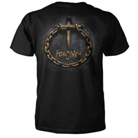 Forgiven Cross With Chain Christian T-Shirt