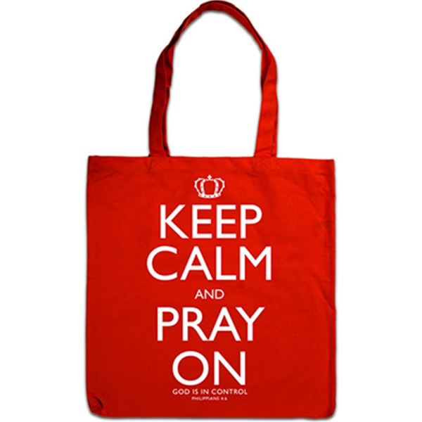 Keep Calm & Pray On {Tote Bag} Keep Calm & Pray On {Tote Bag}