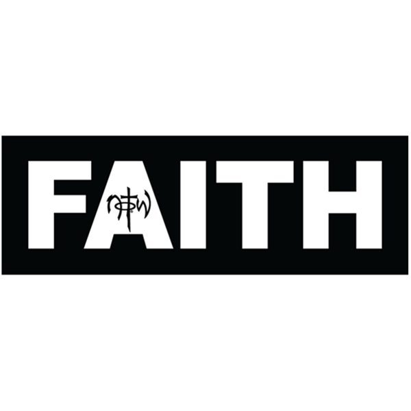 Faith Bumper Sticker Faith Car Decal Sticker