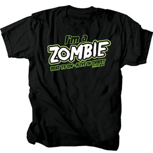 im fine zombie shirt