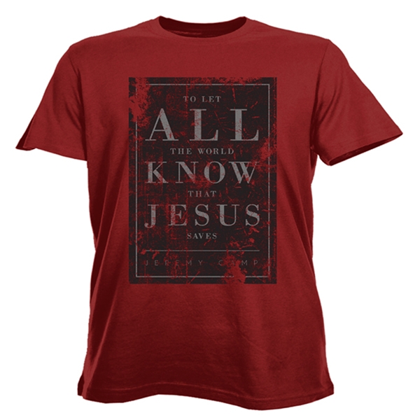 Jeremy Camp - Jesus Saves T-Shirt
