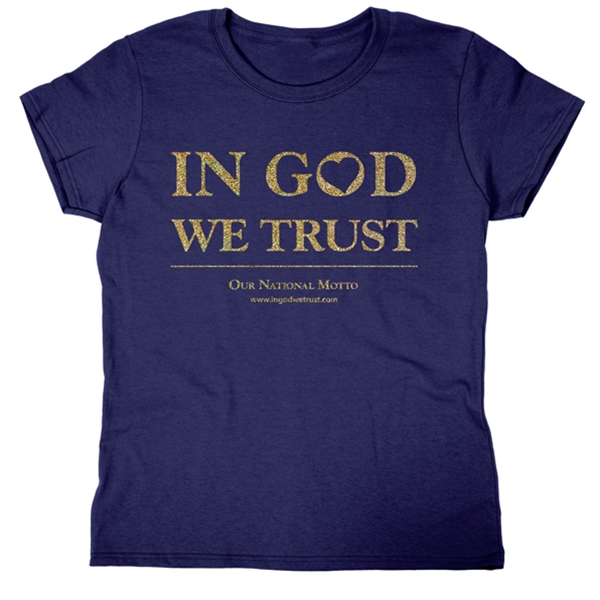 In God We Trust | Glitter T-Shirt