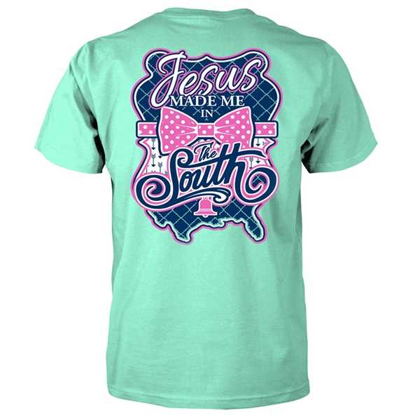 Jesus Made Me In The South T-Shirt