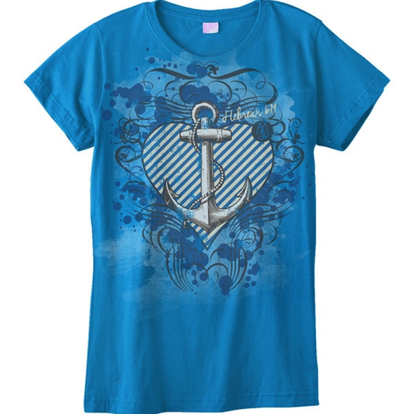 Anchor Heart T Shirt