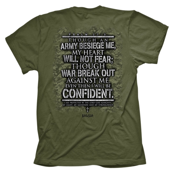 Military Cross Fear Not T-Shirt