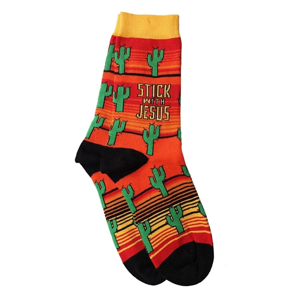 Stick With Jesus Socks