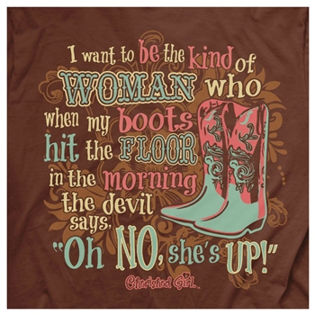 Boots Hit The Floor Oh No She's Up Image 2