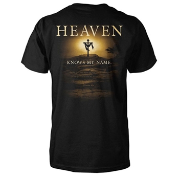 Because Of Jesus Heaven Knows My Name T-Shirt Image 2