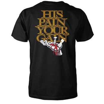 Lord's Gym Black Christian T-Shirt Image 2