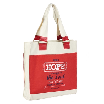 Hope Is An Anchor For The Soul Tote Bag Image 2
