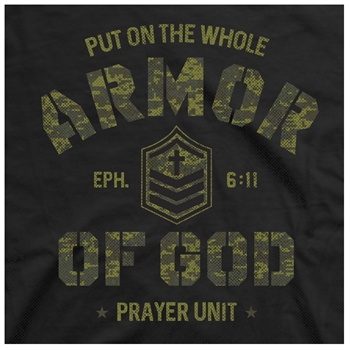 Armor Of God Camo Christian T Shirt Image 2