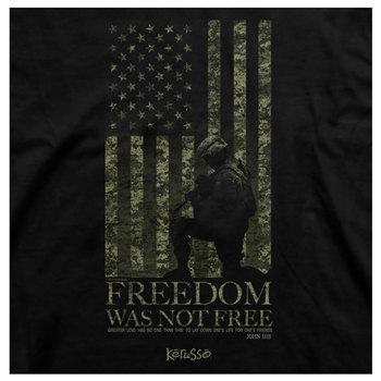 Freedom Was Not Free Christian T shirt Image 2