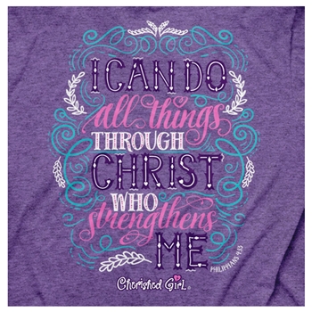 All Things Through Christ T Shirt Image 2