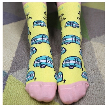 Happy Camper Christian Socks Image 3