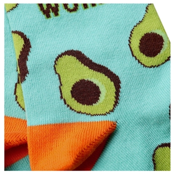 Jesus Guacs My World Christian Socks Image 2