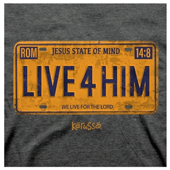 Live 4 Him Christian T-Shirt Image 2