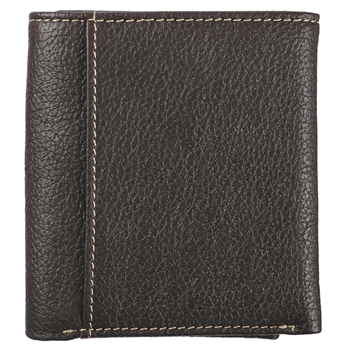 Three Crosses Genuine Leather Christian Wallet Image 2