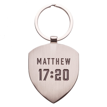 Faith Can Move Mountains Christian Keychain Image 2