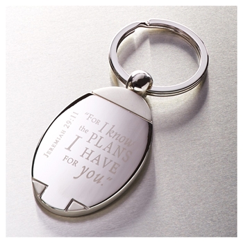 For I Know The Plans I Have For You Christian Keychain Image 3