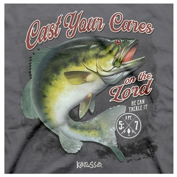 Cast All Your Cares Christian T-Shirt Image 2