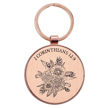 His Grace is Enough Christian Keychain Image 2