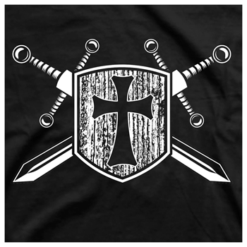 Sharper Than Any Sword Christian T-Shirt Image 4