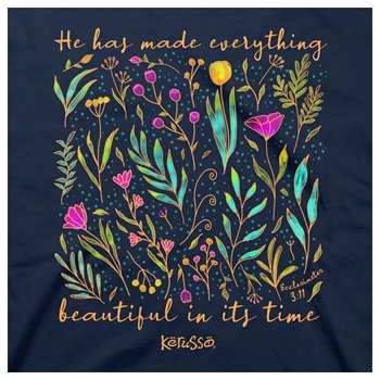 He Made Everything Beautiful Christian T-Shirt Image 2