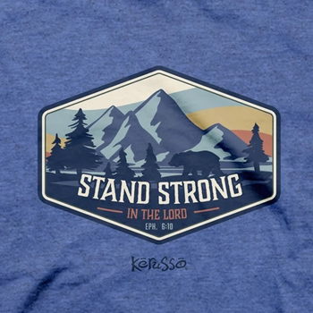 Stand Strong In The Lord Christian T-Shirt Image 2