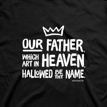 The Lord's Prayer Christian T-Shirt Image 4