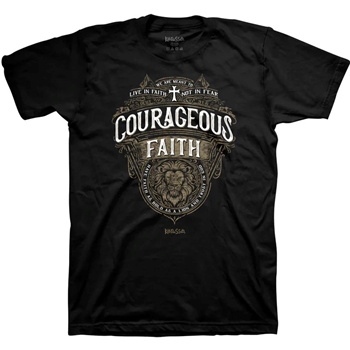 Courageous Faith Christian T-Shirt