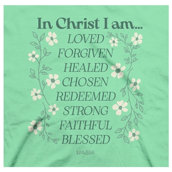In Christ I Am Christian T-Shirt Image 2