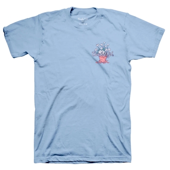 God's Love Blooms Christian T-Shirt Image 3