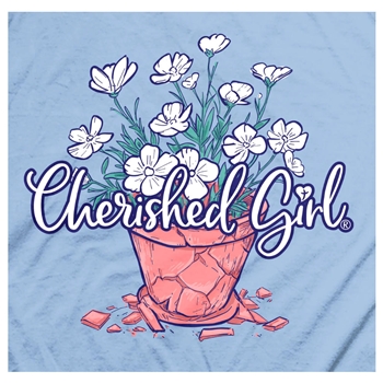 God's Love Blooms Christian T-Shirt Image 4